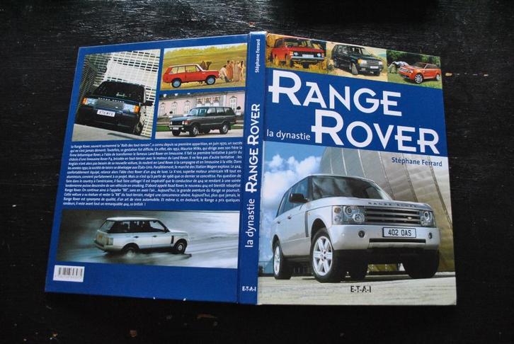 Stéphane Ferrard Range Rover La dynastie Editions ETAI 2004, Verzamelen, Automerken, Motoren en Formule 1, Gebruikt, Auto's, Ophalen of Verzenden