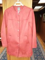 damesjas in suede, Kleding | Dames, Ophalen, Zo goed als nieuw, Maat 38/40 (M), Oranje