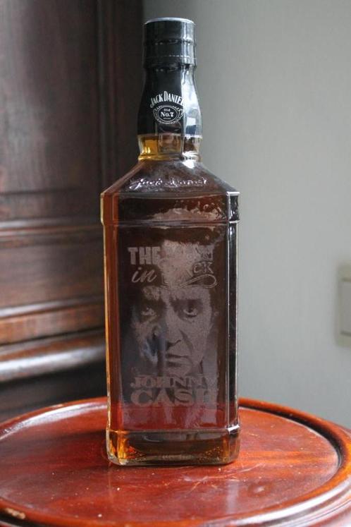 Whisky Jack Daniel's - Johnny Cash uitvoering, Verzamelen, Merken en Reclamevoorwerpen, Nieuw, Verpakking, Ophalen of Verzenden