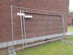 werfhekken + kunststofvoeten, Doe-het-zelf en Bouw, Ophalen, Gebruikt