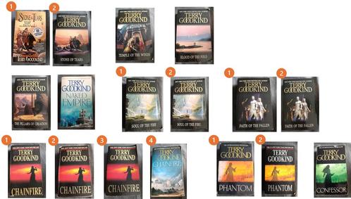 Terry Goodkind, Sword Of Truth Books, Boeken, Fantasy, Gelezen, Ophalen