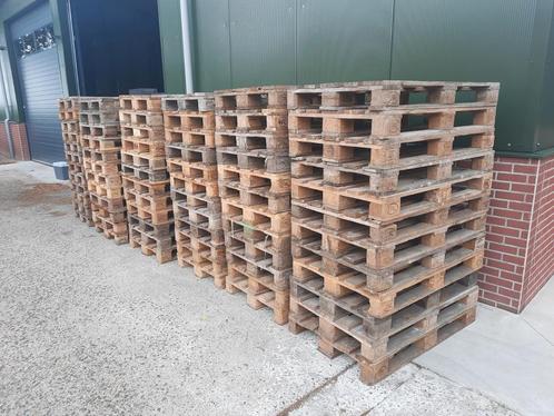 Partijen europallets, Doe-het-zelf en Bouw, Hout en Planken, Gebruikt, Pallet, Ophalen of Verzenden