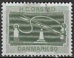Denemarken 1970 - Yvert 506 - Hans Christian Orsted (ST), Timbres & Monnaies, Timbres | Europe | Scandinavie, Danemark, Affranchi