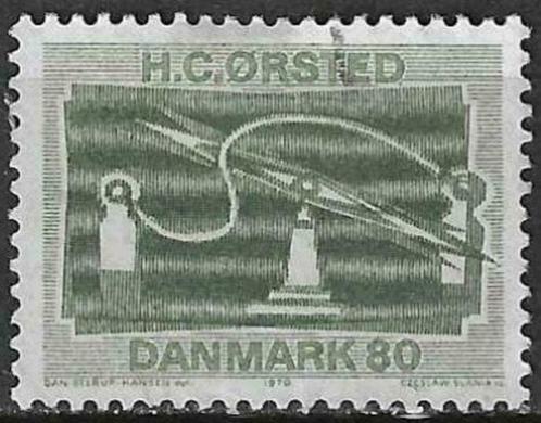 Denemarken 1970 - Yvert 506 - Hans Christian Orsted (ST), Postzegels en Munten, Postzegels | Europa | Scandinavië, Gestempeld