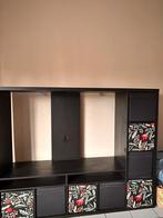 Pack LAPPLAND Meuble TV + DRÖNA Rangements, Huis en Inrichting, Kasten |Televisiemeubels, Ophalen, Zo goed als nieuw