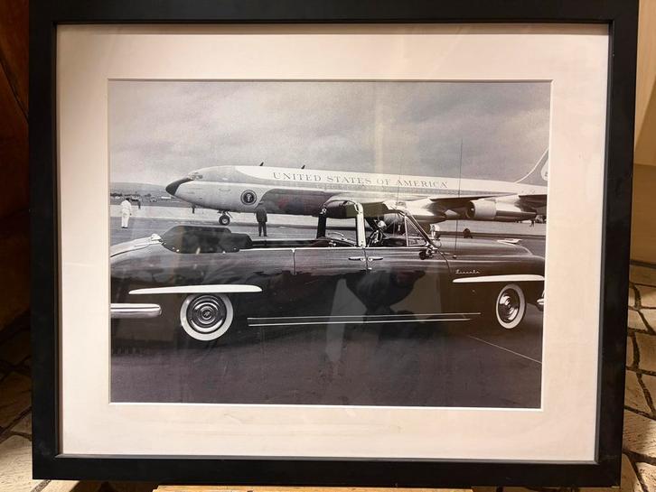 Foto President Kennedy Arrives In Berlin Sonic editions, Antiek en Kunst, Kunst | Tekeningen en Fotografie, Ophalen of Verzenden