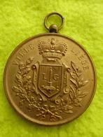 Penning Politie Stad LUIK, Ophalen of Verzenden, Brons