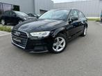 Audi A3, 1.6 tdi DSG AUTOMAAT, LEDER / ACC / LED / NAVI, Auto's, Audi, 4 cilinders, Zwart, Leder, Bedrijf