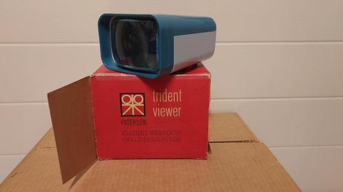 Diakijker met verlichting + Opbergdoosjes voor dia's, Audio, Tv en Foto, Diaprojectoren, Gebruikt, Met scherm, Ophalen