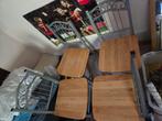 4 keuken stoelen, Huis en Inrichting, Stoelen, Ophalen of Verzenden, Zo goed als nieuw