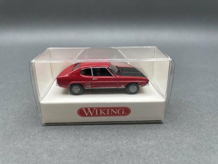 FORD Capri GT Sport Rouge 1/87 HO WIKING Germany Neuve+Boite, Hobby en Vrije tijd, Modelauto's | 1:87, Nieuw, Auto, Wiking, Ophalen of Verzenden