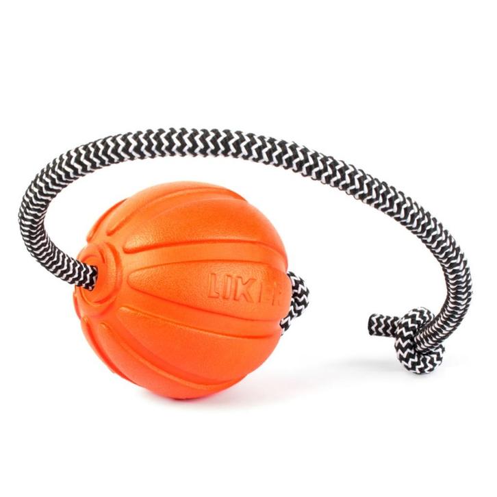 durafoam bal met koord, Dieren en Toebehoren, Hondenspeelgoed, Nieuw, Apporteerspeelgoed, Ophalen of Verzenden