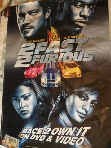 2 fast 2 furious poster  beschikbaar voor biedingen