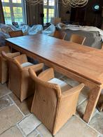 Grote Houten tafel, Huis en Inrichting, Tafels | Eettafels, Ophalen, Gebruikt
