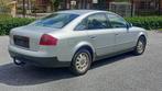 Audi A6, 80000km, airco + trekhaak, Auto's, Euro 2, https://public.car-pass.be/vhr/47649422-171b-48df-96e4-a77f3bffac32, Zilver of Grijs