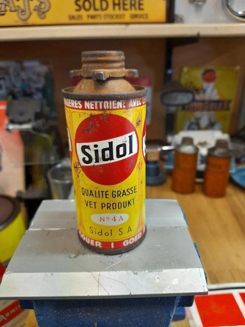 Volledig glanzende metalen bus van Old Sidol, Verzamelen, Blikken, Gebruikt, Overige, Overige merken, Verzenden