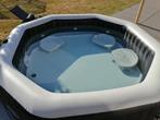 Intex purespa jet & bubbles deluxe 6 personen, Tuin en Terras, Jacuzzi's, Ophalen, Gebruikt, Grondzeil, Opblaasbaar