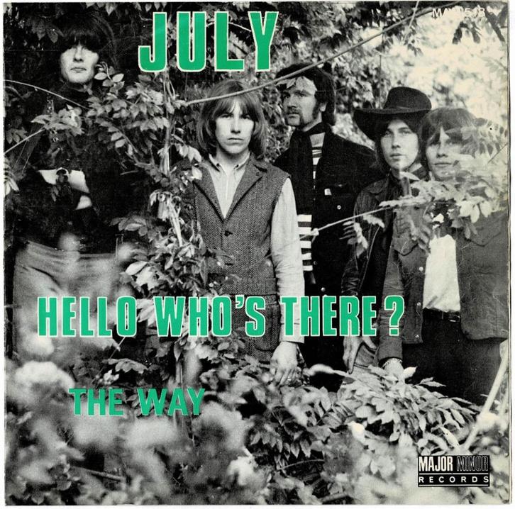 JULY - Hello who's there? / The way, Cd's en Dvd's, Vinyl Singles, Gebruikt, Pop, 7 inch, Verzenden