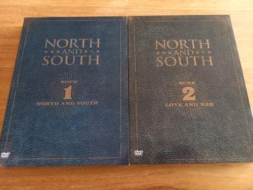 North and South : Boek (Serie) 1 + 2 (6xdvd) - prima staat 
