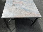 Table de salon, 50 tot 100 cm, Minder dan 50 cm, Gebruikt, Metaal