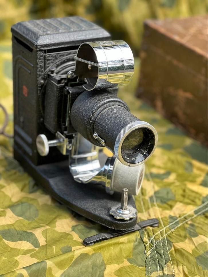 WWII U.S. Signal Corps Projector PH-222-A (1943) – Complete, Verzamelen, Militaria | Tweede Wereldoorlog, Overige soorten, Ophalen of Verzenden
