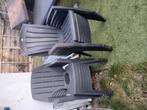 2 x 6 stolen + tuintafel 1m80, Tuin en Terras, Tuinstoelen, Ophalen, Gebruikt