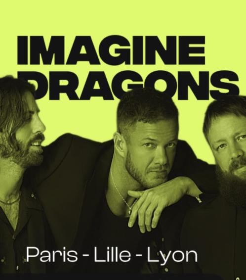 Kaartjes voor Imagine Dragons Fosse Stade de France, Tickets en Kaartjes, Concerten | Pop, Drie personen of meer, Juli
