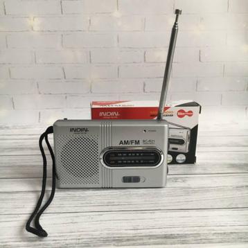 Draagbare AM/FM Radio op Batterijen - Noodradio - Noodpakket beschikbaar voor biedingen