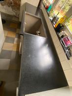 Marmeren of graniet kkbladgootsteen Villroy&boch en kkkraan., Huis en Inrichting, Keuken | Keukenelementen, Ophalen, Gebruikt