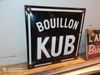 Plaque émaillée BOUILLON KUB, Collections, Enlèvement ou Envoi, Utilisé