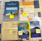 Verschillende boeken en zeekaart, Ophalen, Zo goed als nieuw, Motorboot of Zeilboot, Kaart, Foto of Prent