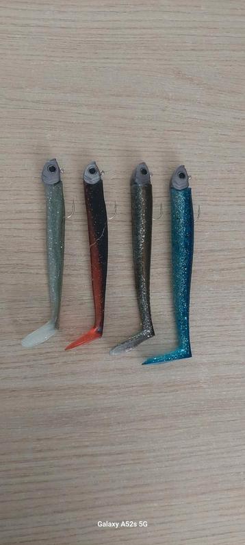 4 zacht kunstaas beschikbaar voor biedingen