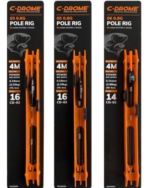 C-drome Pole Rig 03 dobber 0.2g / haakmaat 16 / 0.19mm, Watersport en Boten, Hengelsport | Witvissen, Nieuw, Dobber of Lood, Ophalen of Verzenden