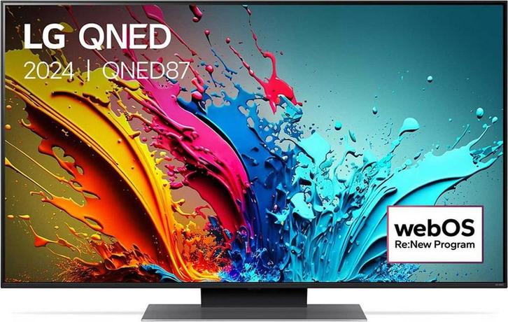 TV QNED 4K 55QNED87T6B (garantie comme neuve), Audio, Tv en Foto, Televisies, Zo goed als nieuw, QLED, 100 cm of meer, 4k (UHD)