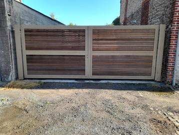 Portail, Jardin & Terrasse, Enlèvement, Utilisé, Fer, 200 cm ou plus