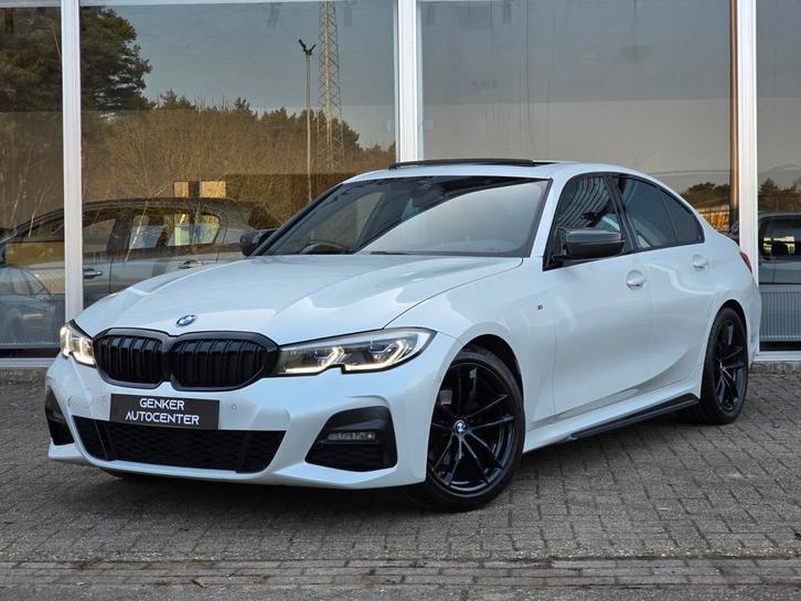 Bmw 318D M sport/ full optie GARANTIE, Auto's, BMW, Bedrijf, ABS, Airbags, Airconditioning, Alarm, Radio, Diesel, Automaat, Ophalen