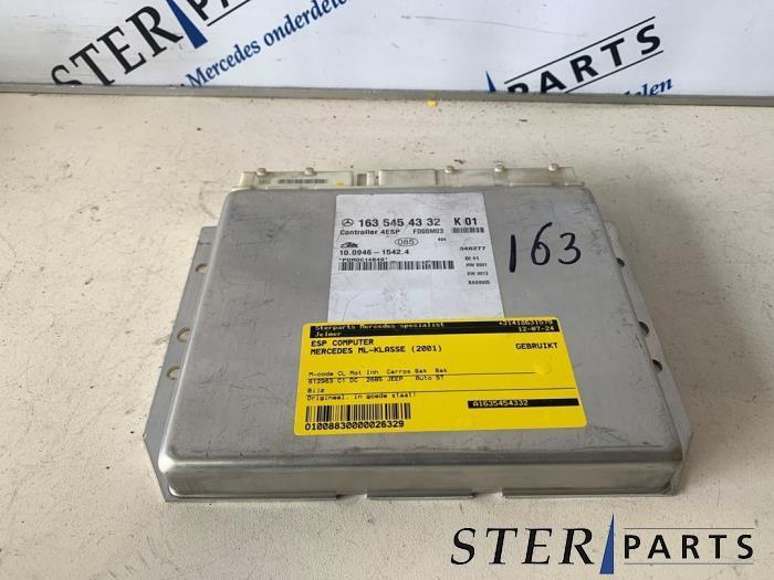 Ordinateur ESP d'un Mercedes ML-Klasse, Autos : Pièces & Accessoires, Freins & Transmission, Mercedes-Benz, Utilisé, 3 mois de garantie