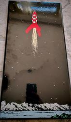 geemaillerde bord van Kuifje, Ophalen of Verzenden, Kuifje