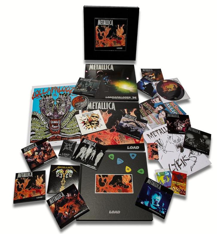 Vinyl 6LP + 15Cd + 4Dvd Box Set Metallica Load NIEUW, Cd's en Dvd's, Vinyl | Hardrock en Metal, Nieuw in verpakking, Ophalen of Verzenden