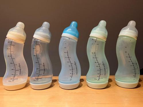 Difrax S-fles 250ml | Set van 5, Kinderen en Baby's, Babyvoeding en Toebehoren, Gebruikt, Overige typen, Ophalen