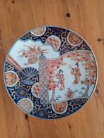Antieke Japanse Imari Porseleinen Sier Schaal, Ophalen