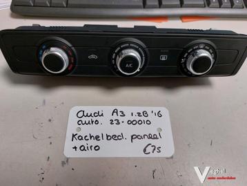 Audi A3 automaat 1.2B Kachelbedieningspaneel met airco '16 beschikbaar voor biedingen