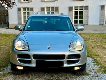 Porsche cayenne 3.2i lichte vracht Eerste eigenaar gekeurd, Autos, Cayenne, Achat, Carnet d'entretien, Noir