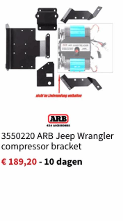 ARB Compressor onderdelen, Autos : Pièces & Accessoires, Moteurs & Accessoires, Utilisé, Envoi