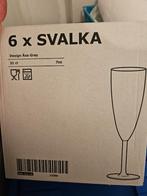 66 SVALKA cava/champagne glas 2x gebruikt, Ophalen, Zo goed als nieuw, Overige typen