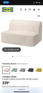 Canapé 2 places convertible, Maison & Meubles, 150 cm ou plus, Moins de 150 cm, Banc droit, Comme neuf