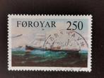 Faeroer / Foroyar 1983 - stoomschip "Laura", Postzegels en Munten, Postzegels | Europa | Scandinavië, Ophalen of Verzenden, Denemarken