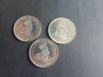 3 zilveren 5 ECU munten Belgie 1987 mooie staat, Timbres & Monnaies, Monnaies | Belgique, Argent, Série, Enlèvement ou Envoi