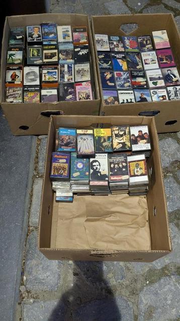 500 cassettes lot van een winkelstock beschikbaar voor biedingen