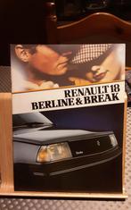 Renault 18 brochure, Livres, Autos | Livres, Enlèvement ou Envoi, Comme neuf, Renault